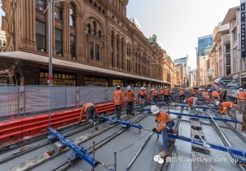 悉尼乔治街轻轨被批“政绩工程”