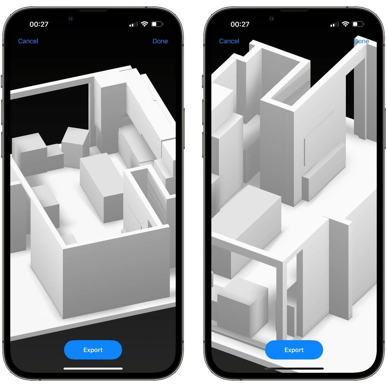 iOS 16 新增「RoomPlan」API，可快速创建 3D 平面图