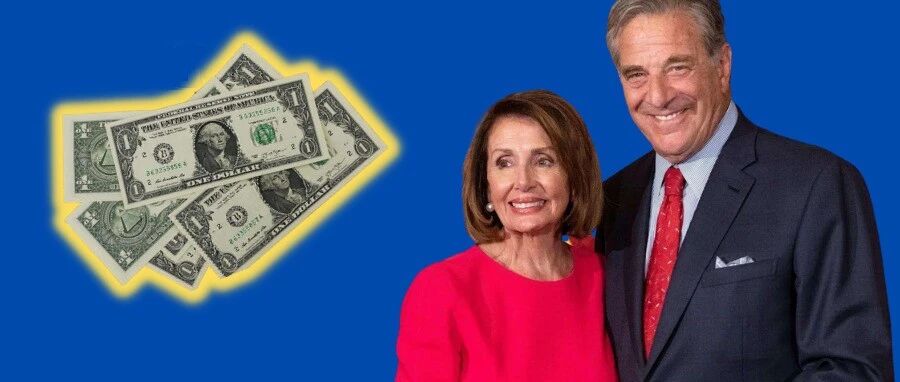 佩洛西老公炒股一年赚56%，是不是滥用职权？美国又吵翻了！