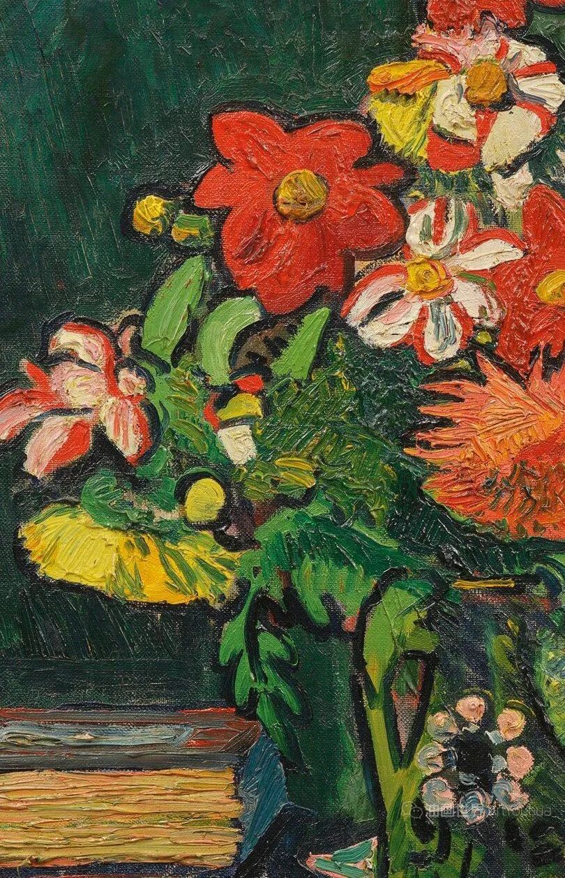 色彩大师笔下的花卉令人陶醉