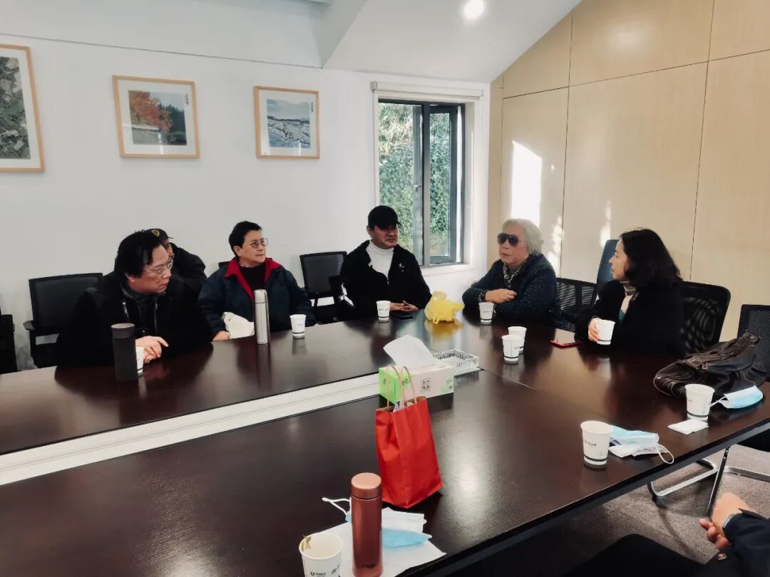 新四军历史研究会一行来访安吉龙山源