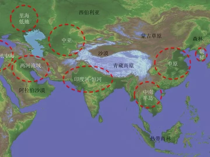 [續2]用地圖理清中國各王朝與中亞、西亞、歐洲的關係… 歷史 第3張