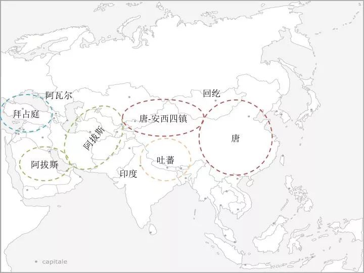 [續2]用地圖理清中國各王朝與中亞、西亞、歐洲的關係… 歷史 第21張