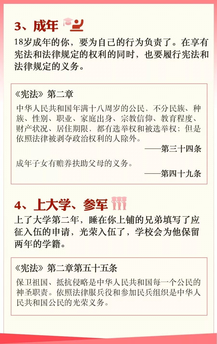 你知道吗 我们的一生都和宪法息息相关 国家宪法日 让我们一起学法知法守法 长沙女性 微信公众号文章 微小领