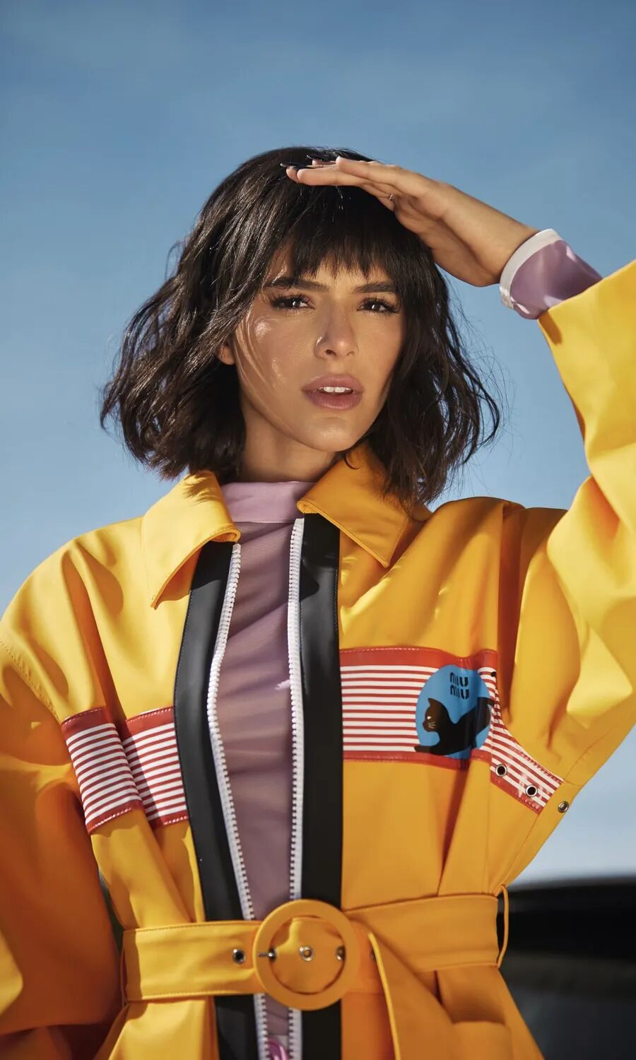 火辣魔鬼身材模特布鲁娜马尔科辛