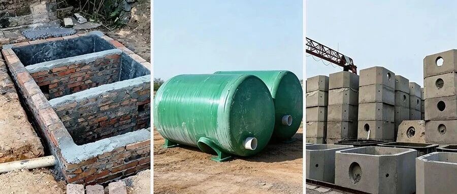 自建房技术：化粪池该怎么建？选址、容积、选型全解析