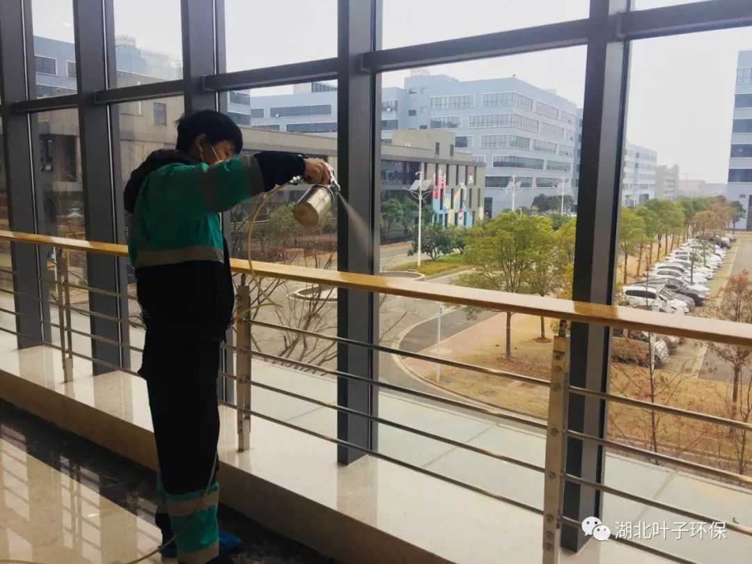 葉子環(huán)保除甲醛大型工程案例施工流程|新聞動態(tài)-武漢小小葉子環(huán)保科技有限公司
