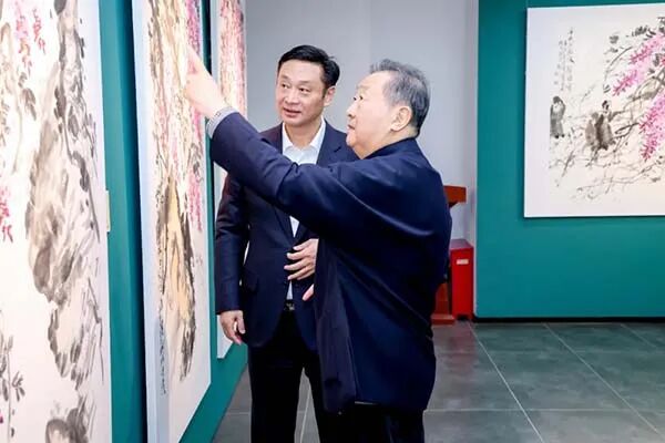 紫云承晖——李俊花鸟画作品展在《中国美术报》艺术中心开展（图7）