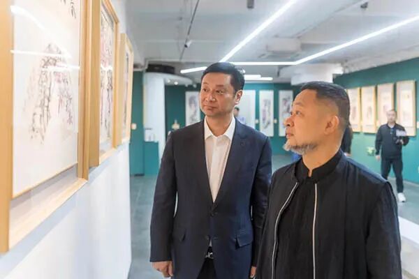 紫云承晖——李俊花鸟画作品展在《中国美术报》艺术中心开展（图14）