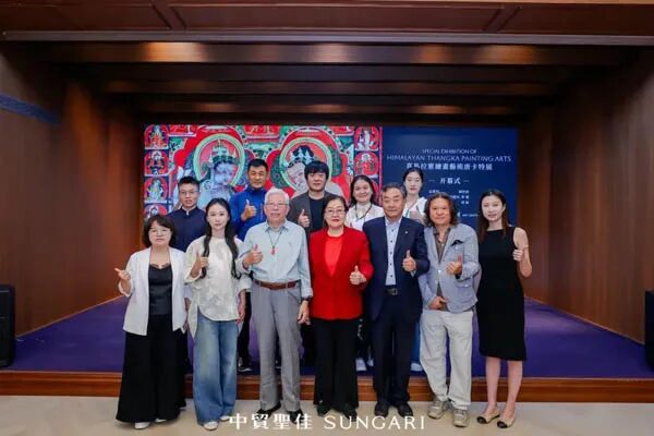 「喜馬拉雅繪畫藝術唐卡特展」于佳艺术中心隆重开幕