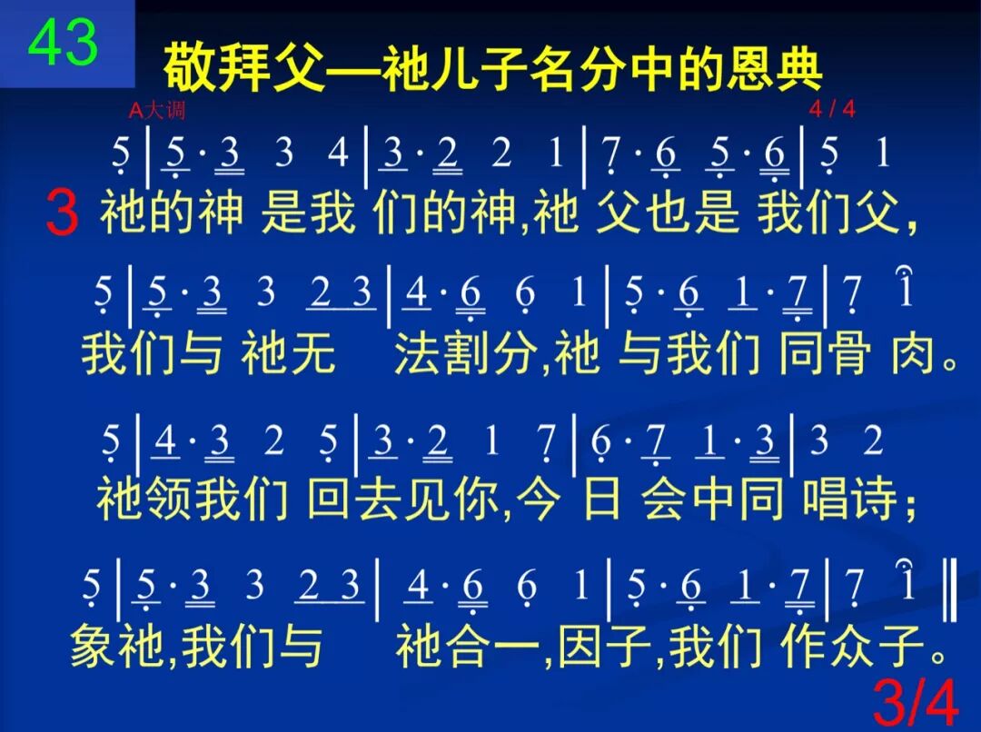 D43父阿你是爱大无极(图3)