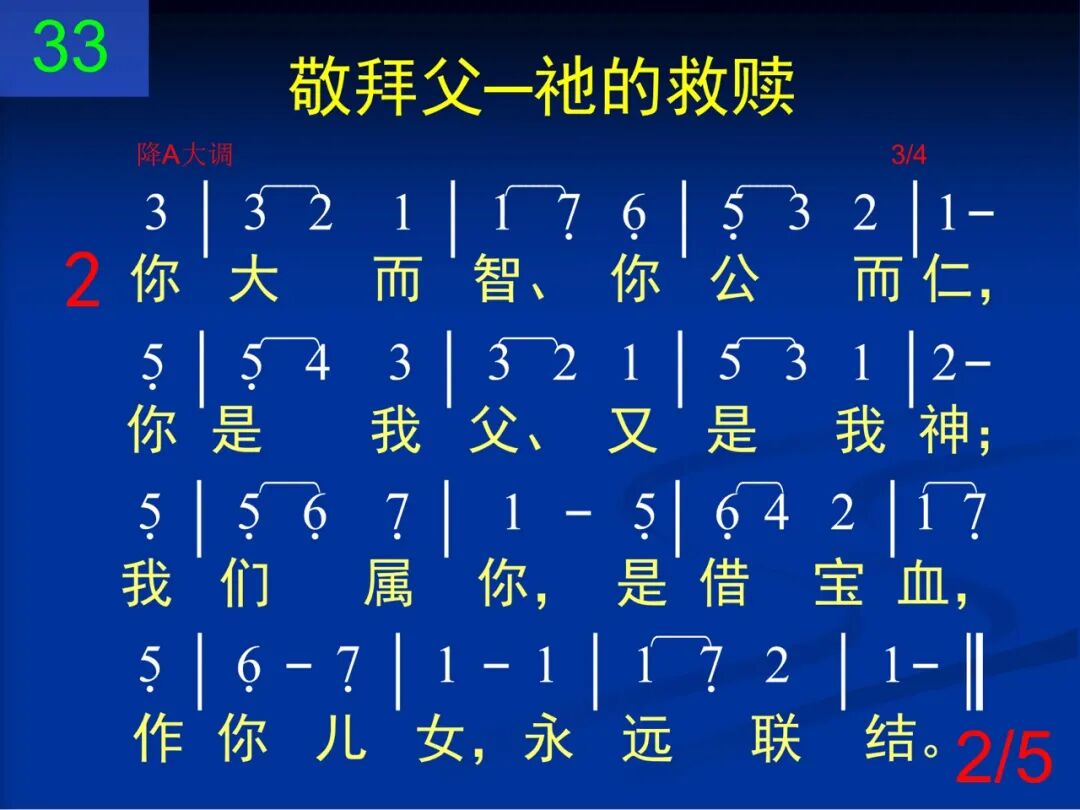 D33父神阿你在羔羊里(图2)