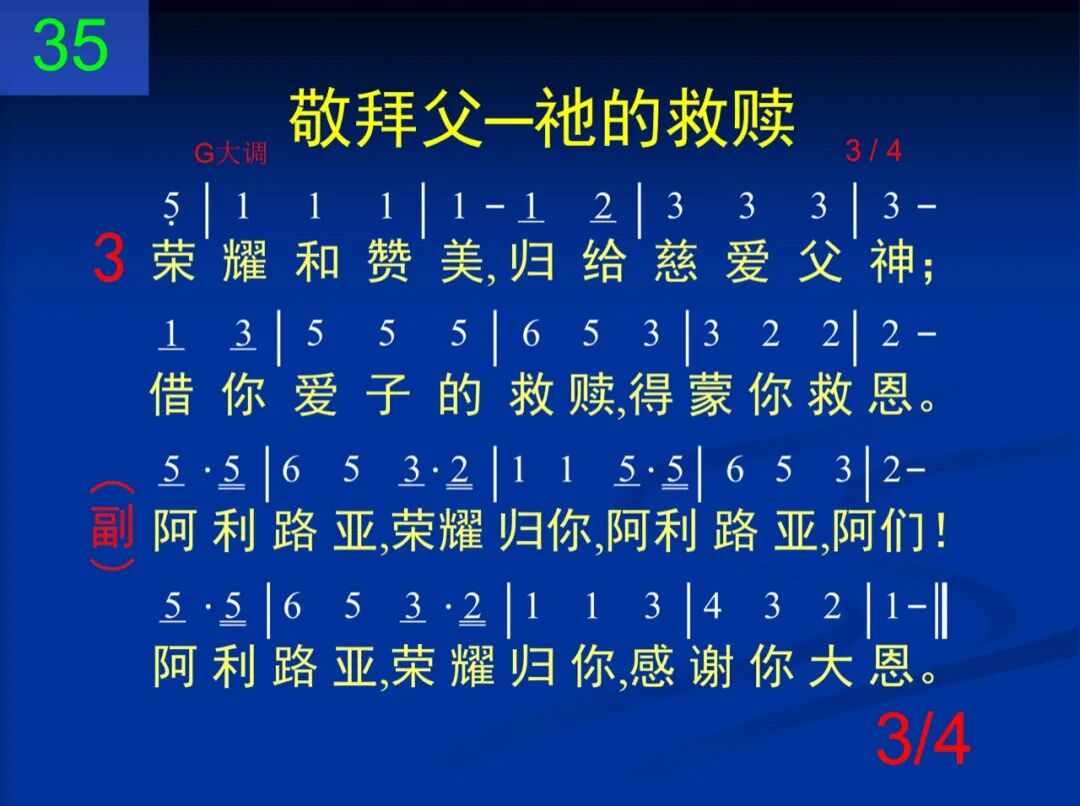 D35神我赞美你差遣你的爱子(图3)