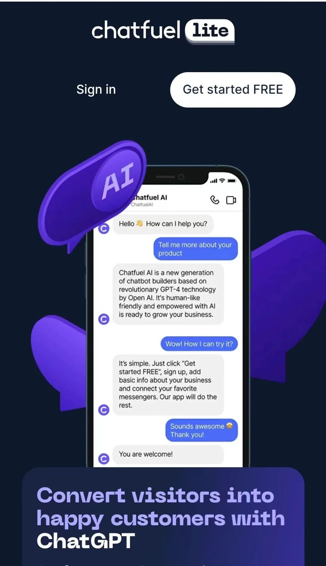 AI+客服助手Chatfuel AI：智能客服新标杆，提升客户服务体验