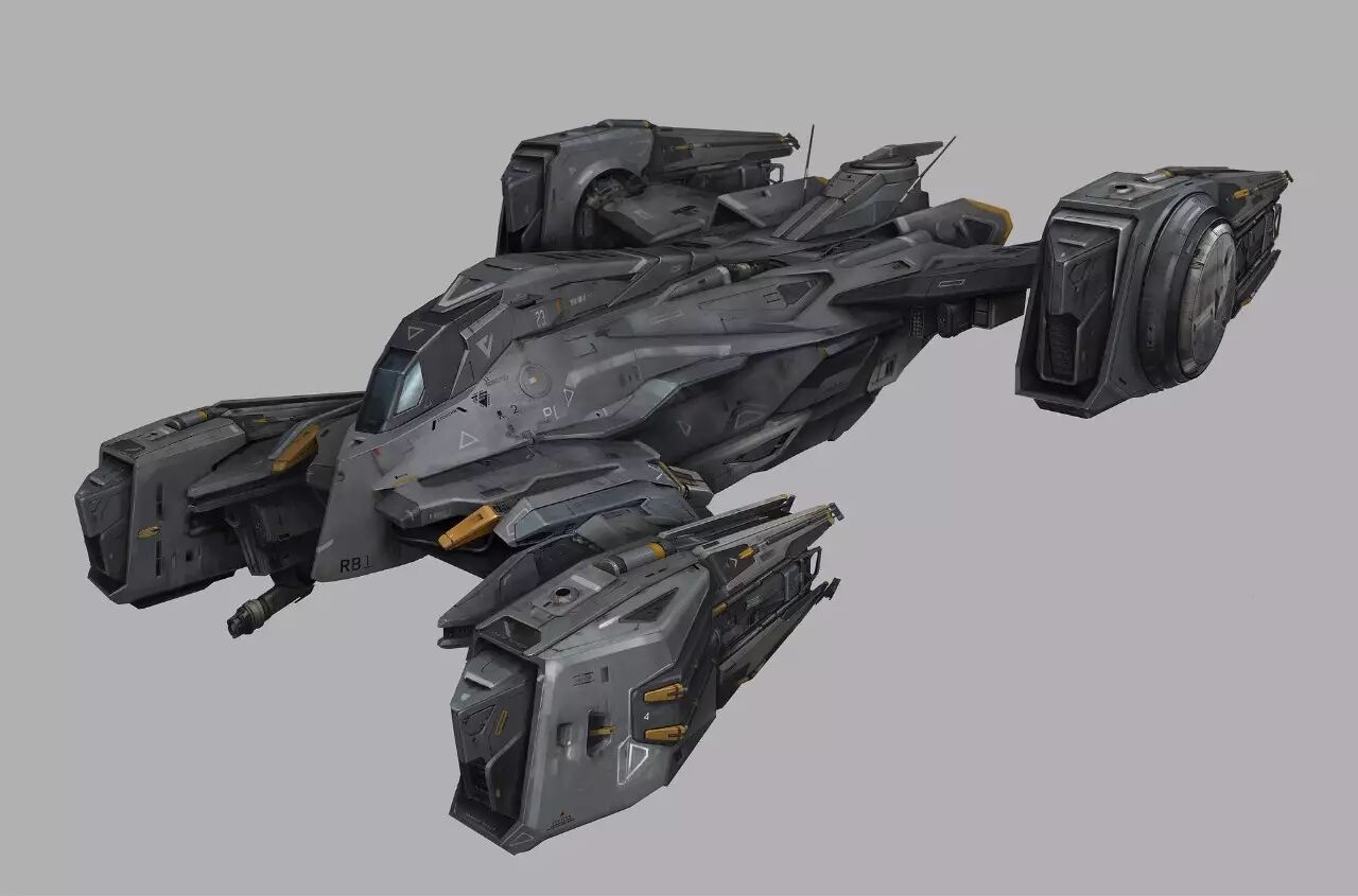 科幻战舰丨加拿大概念艺术家swang作品