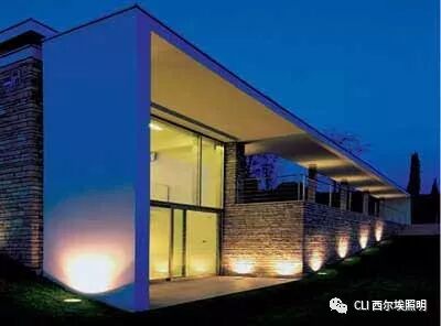 埋地灯对建筑外墙照明效果 Cli 西尔埃照明 微信公众号文章阅读 Wemp