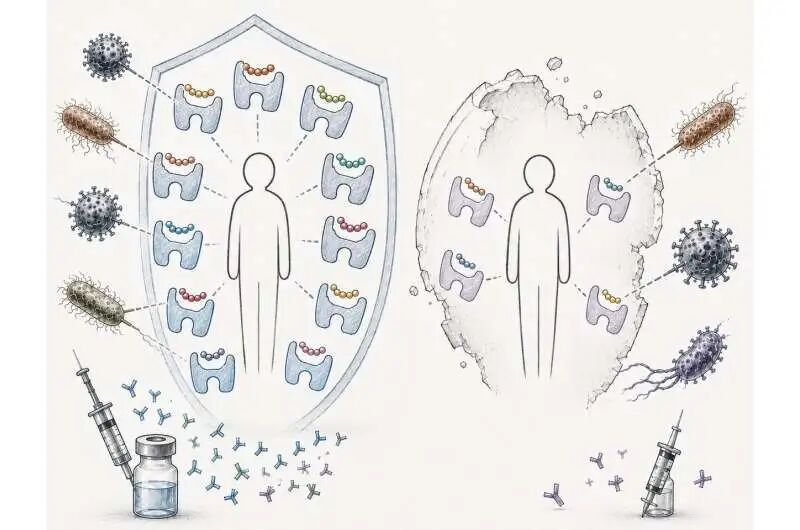 How much the immune system sees may shape how well we fight infections