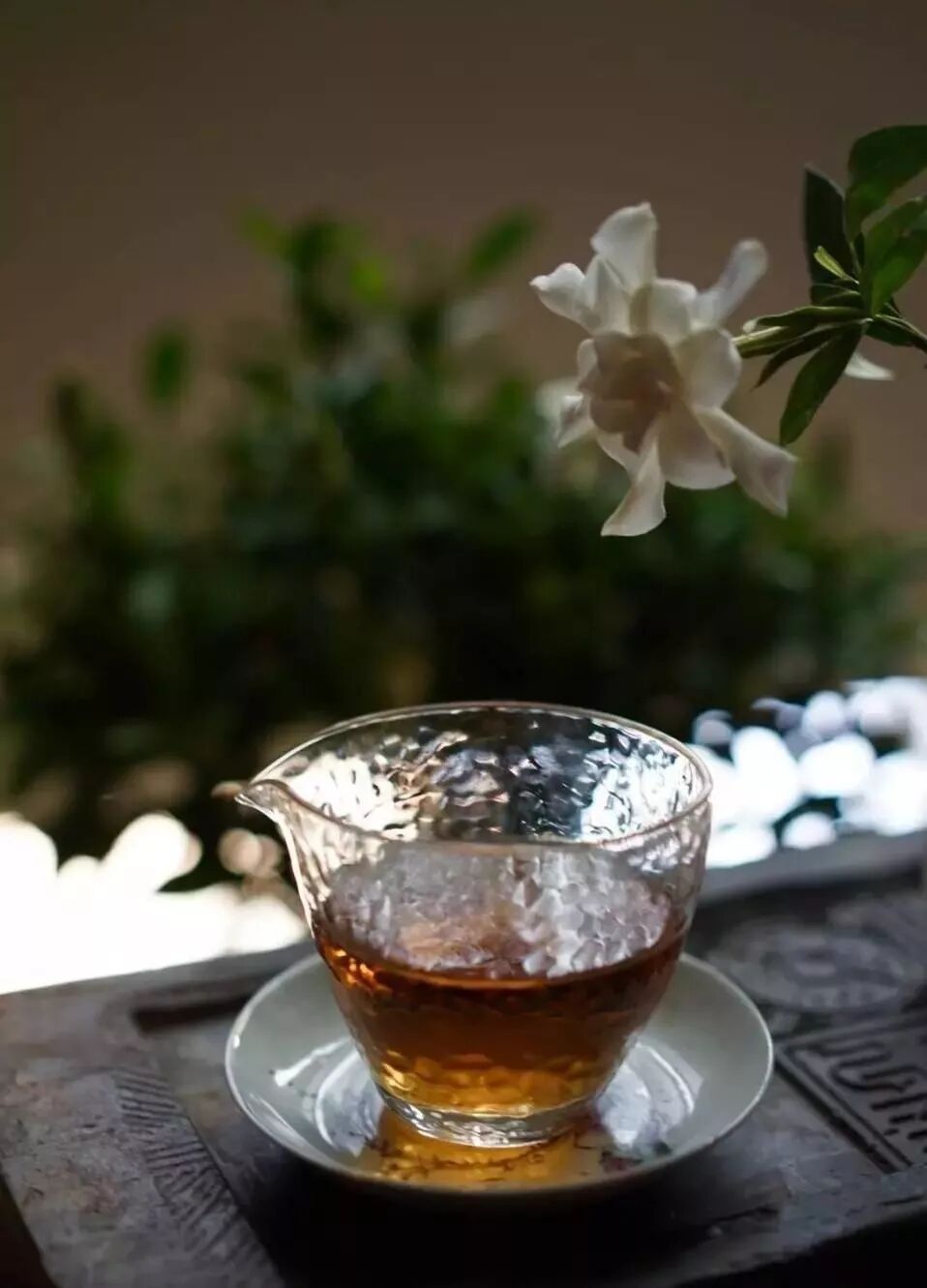 幸福就是：生活有茶，心中有家，