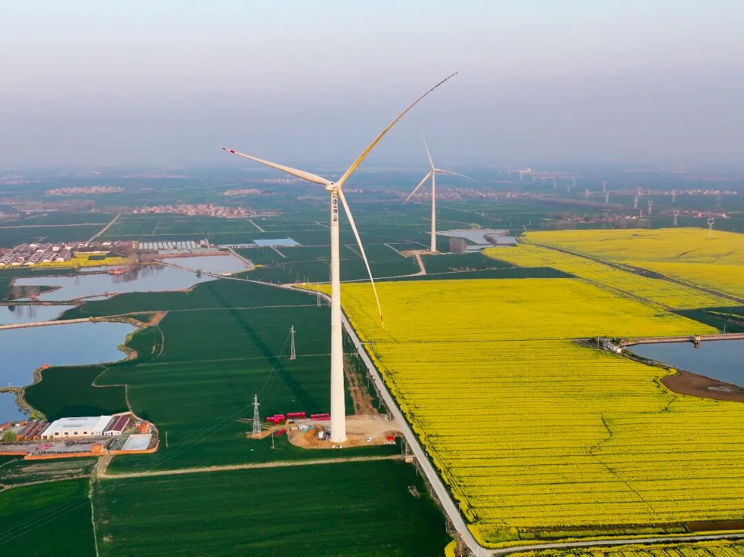 20250429-湖北能源集团襄州黄集一期100MW风力发电项目并网发电155220-.jpg