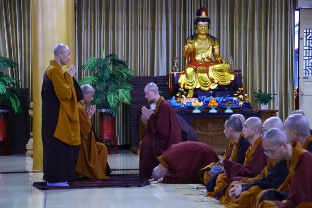 太姥山平興寺2021解夏、僧自恣