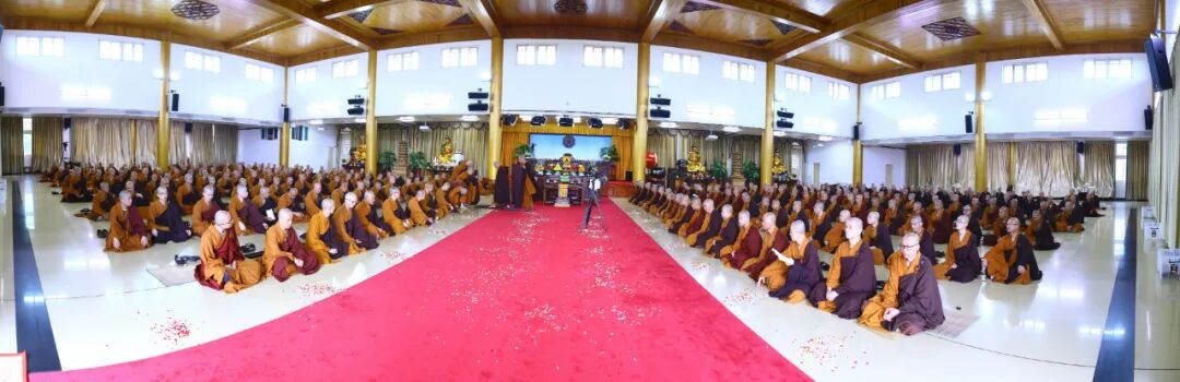 太姥山平興寺2021解夏、僧自恣