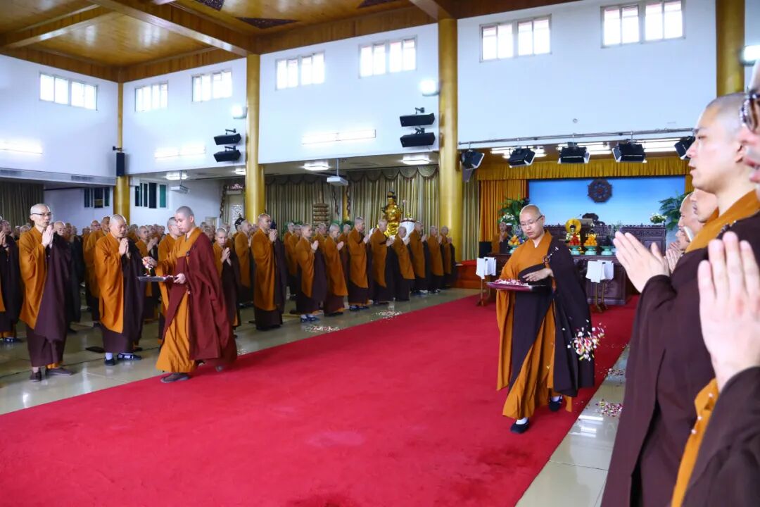 太姥山平興寺2021解夏、僧自恣