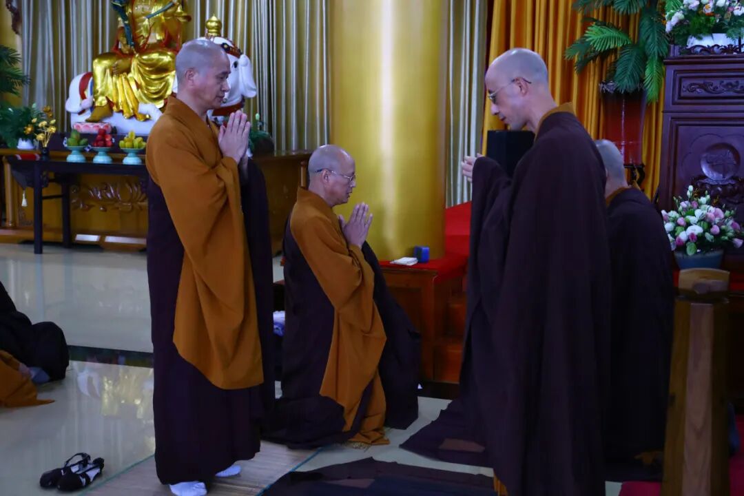 太姥山平興寺2021解夏、僧自恣