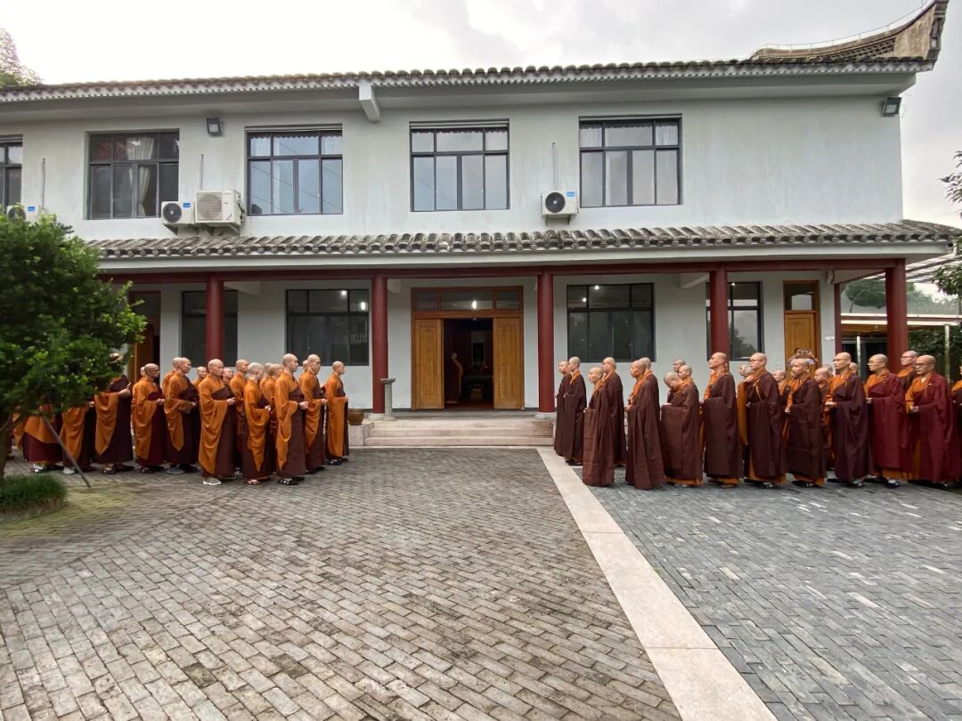 太姥山平興寺2021解夏、僧自恣