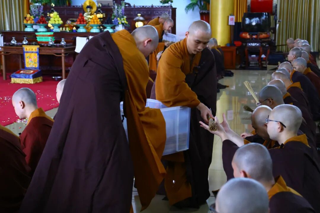 太姥山平興寺2021解夏、僧自恣