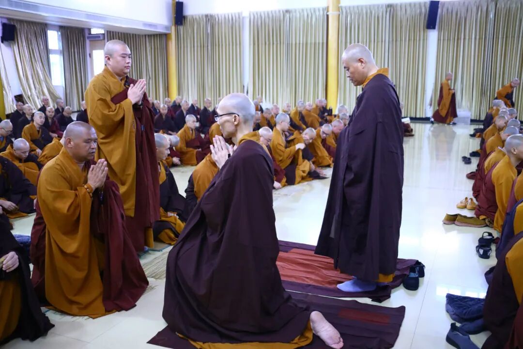 太姥山平興寺2021解夏、僧自恣