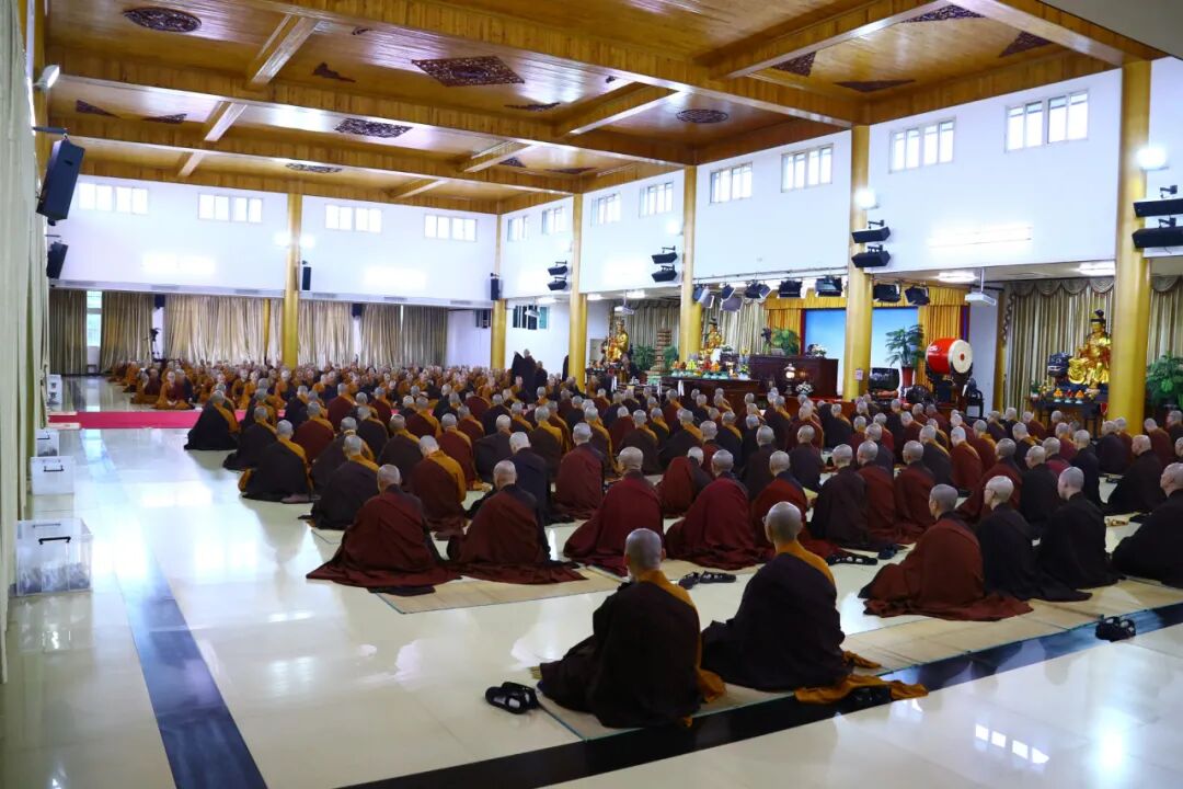 太姥山平興寺2021解夏、僧自恣