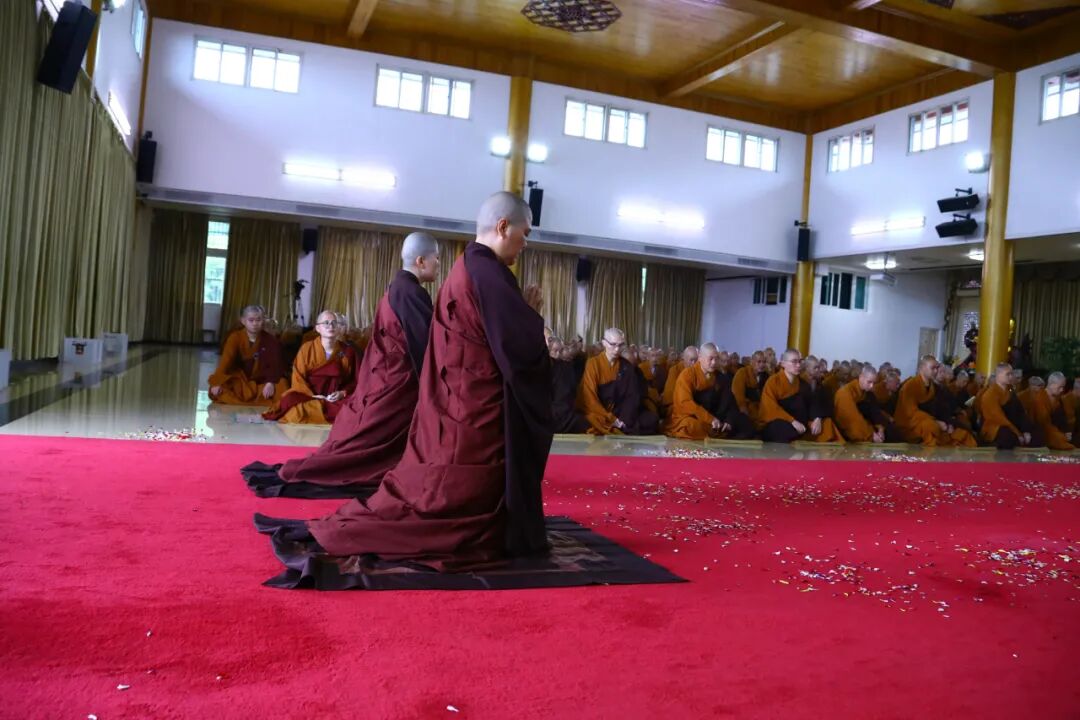 太姥山平興寺2021解夏、僧自恣