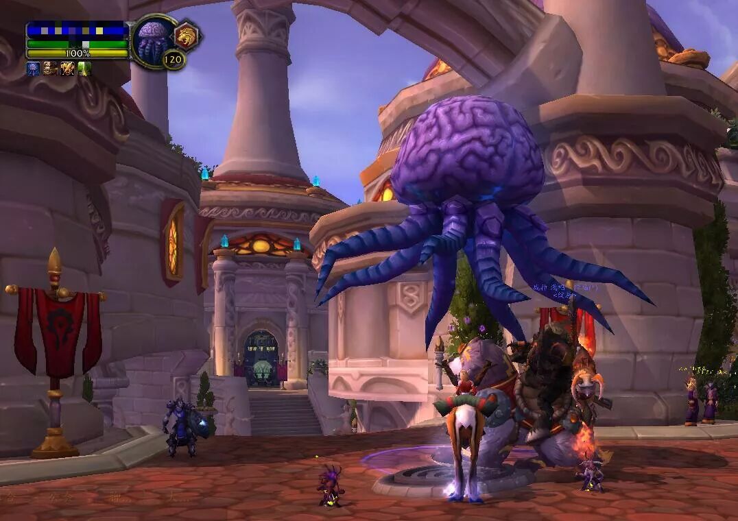 解谜 魔兽世界8 1主脑坐骑完整攻略 谜题已破解 变身五人飞行坐骑 最快速度451 魔兽世界