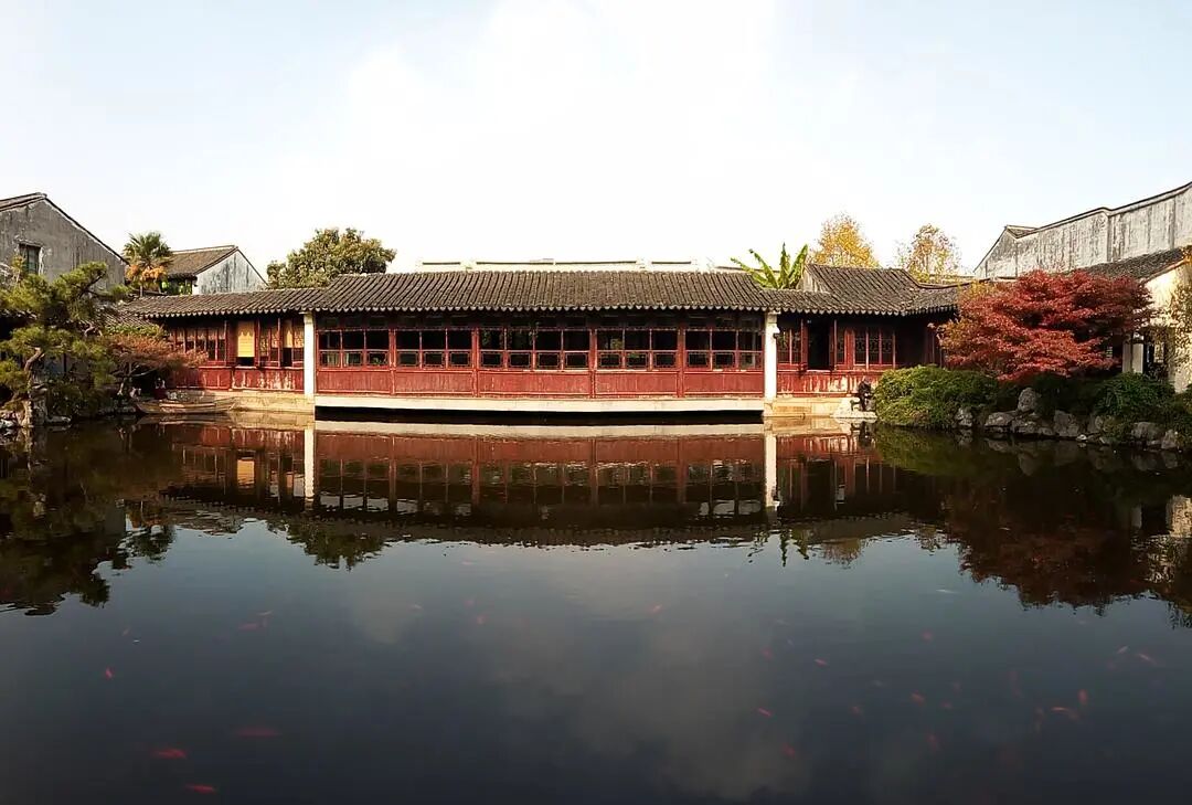 平面图园林手绘_寄畅园五十景图_寄畅园平面图