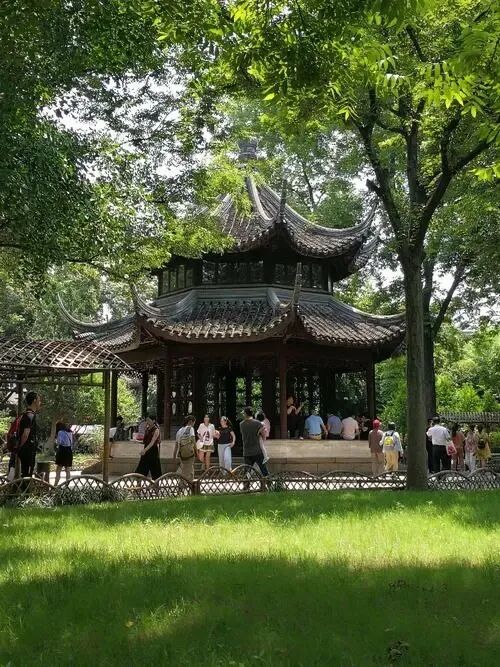 平面图园林手绘_寄畅园五十景图_寄畅园平面图