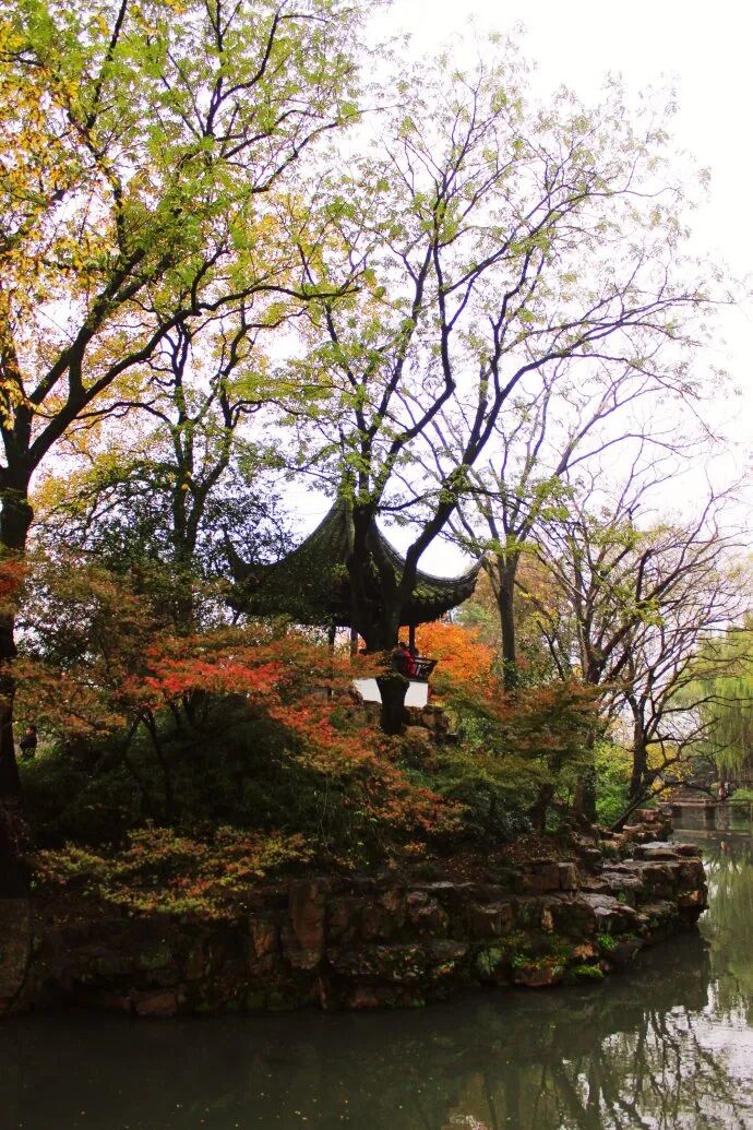 平面图园林手绘_寄畅园五十景图_寄畅园平面图