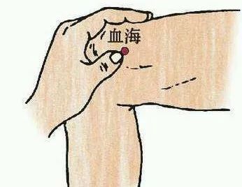 常灸四穴位治疗皮肤瘙痒