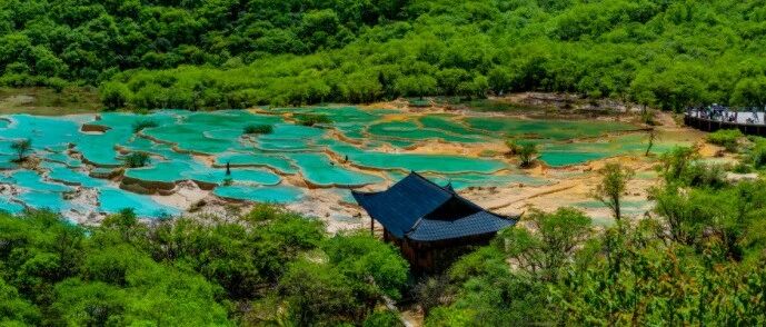 黄龙景区钙华保护地带遭游客踩踏！​专家：几乎无法修复！