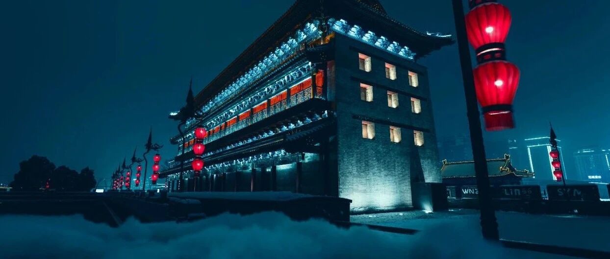 网友怒赞西安这个景区！施工现场变风景线！