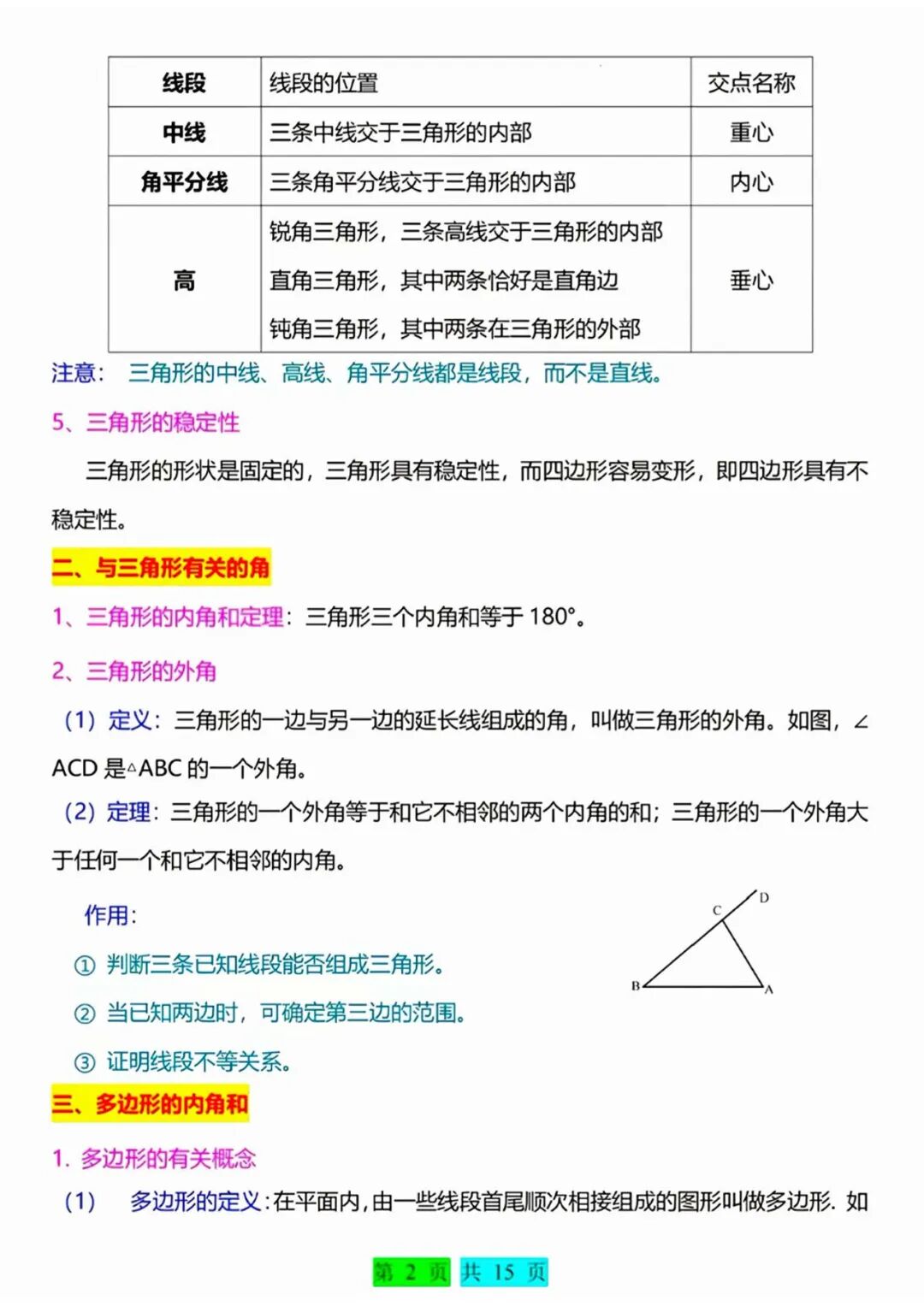 【25秋】新人教版八年级上册数学：全册重要知识点总结