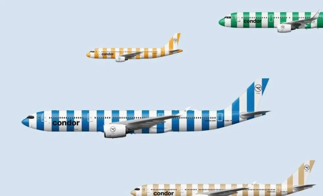 德国Condor 航空的涂装，惊艳到你了吗- 知乎