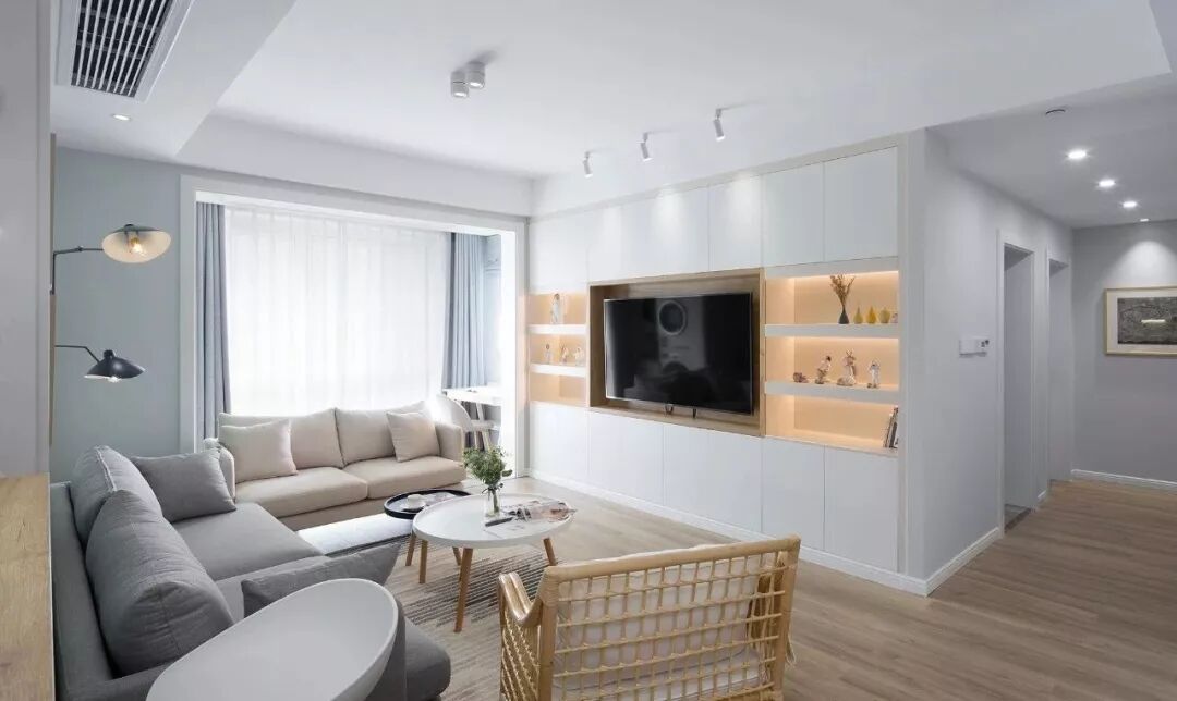 25万全包的新房，家具一布置好就漂亮极了，朋友看了都说羡慕