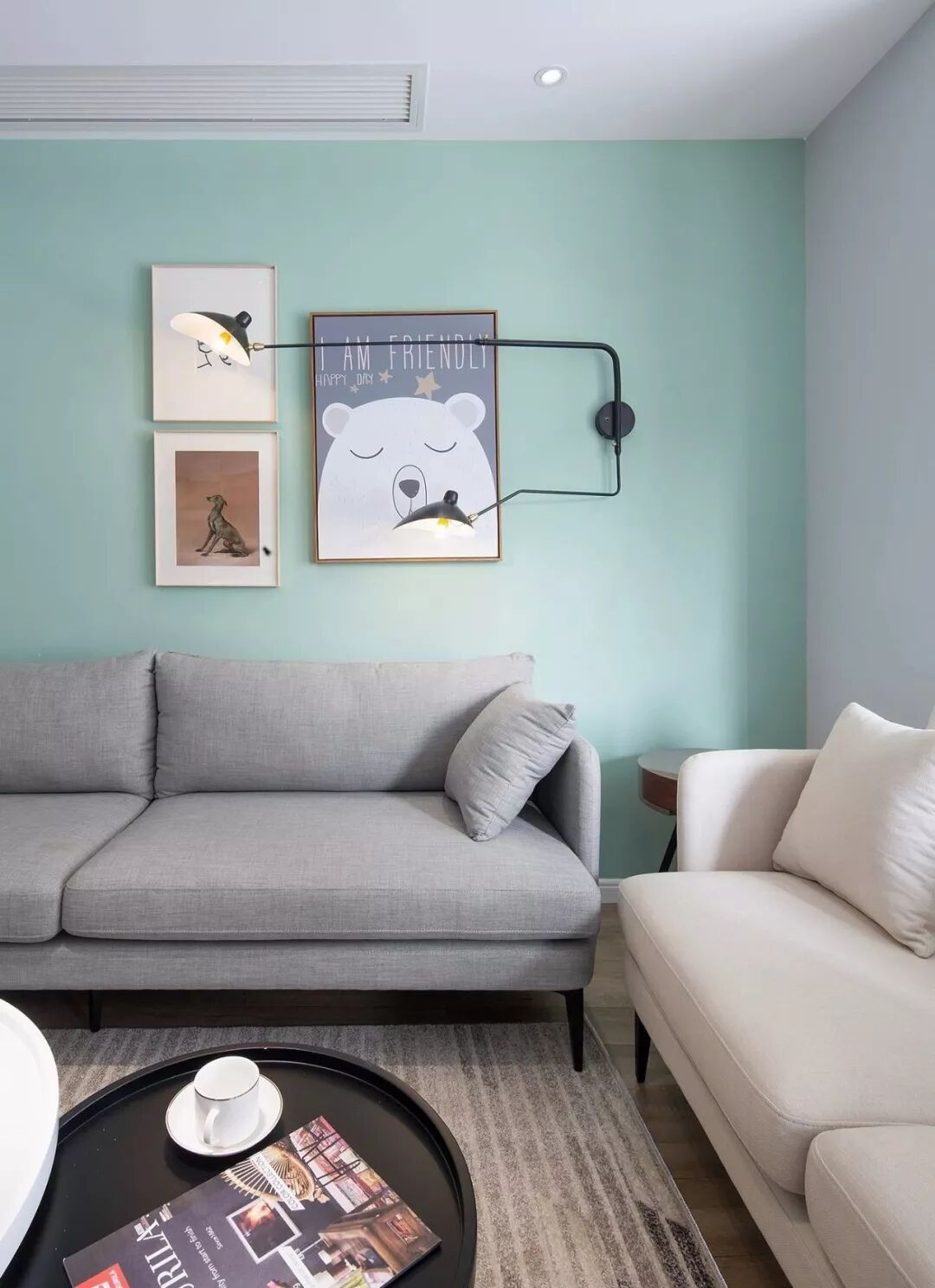 25万全包的新房，家具一布置好就漂亮极了，朋友看了都说羡慕