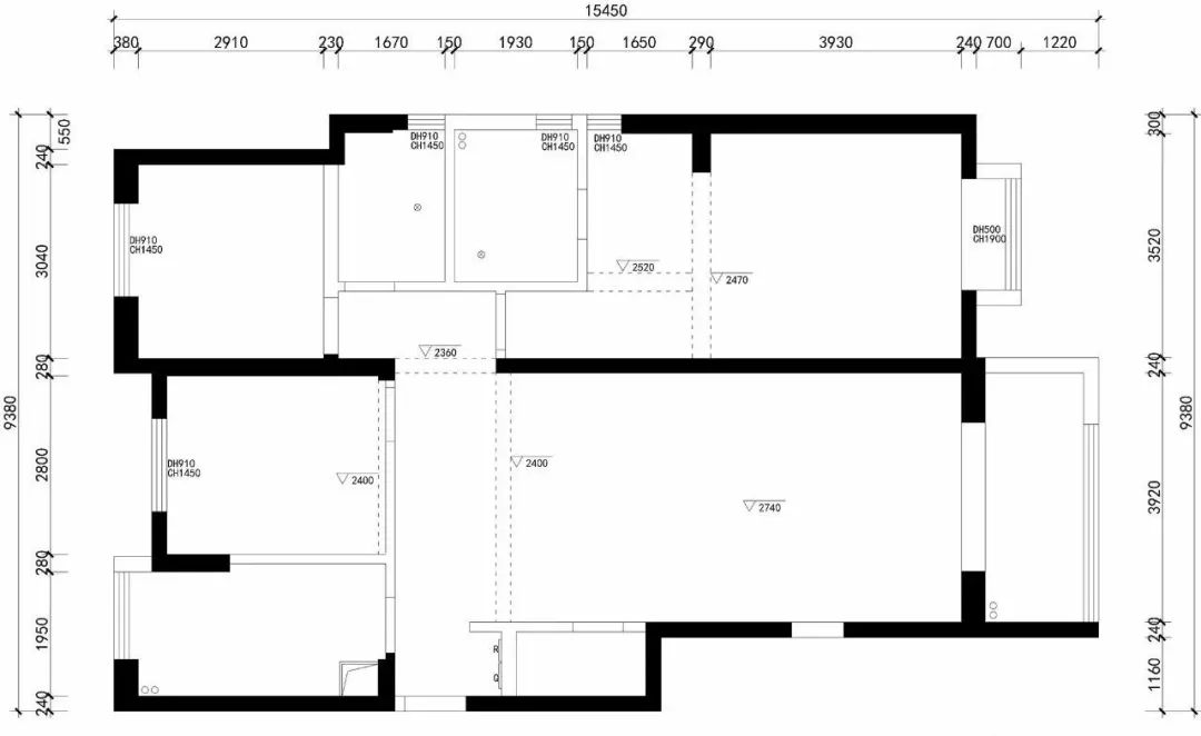 120㎡現代簡約三房室，客餐廳一體實用收納好，具有文藝范 家居 第4張