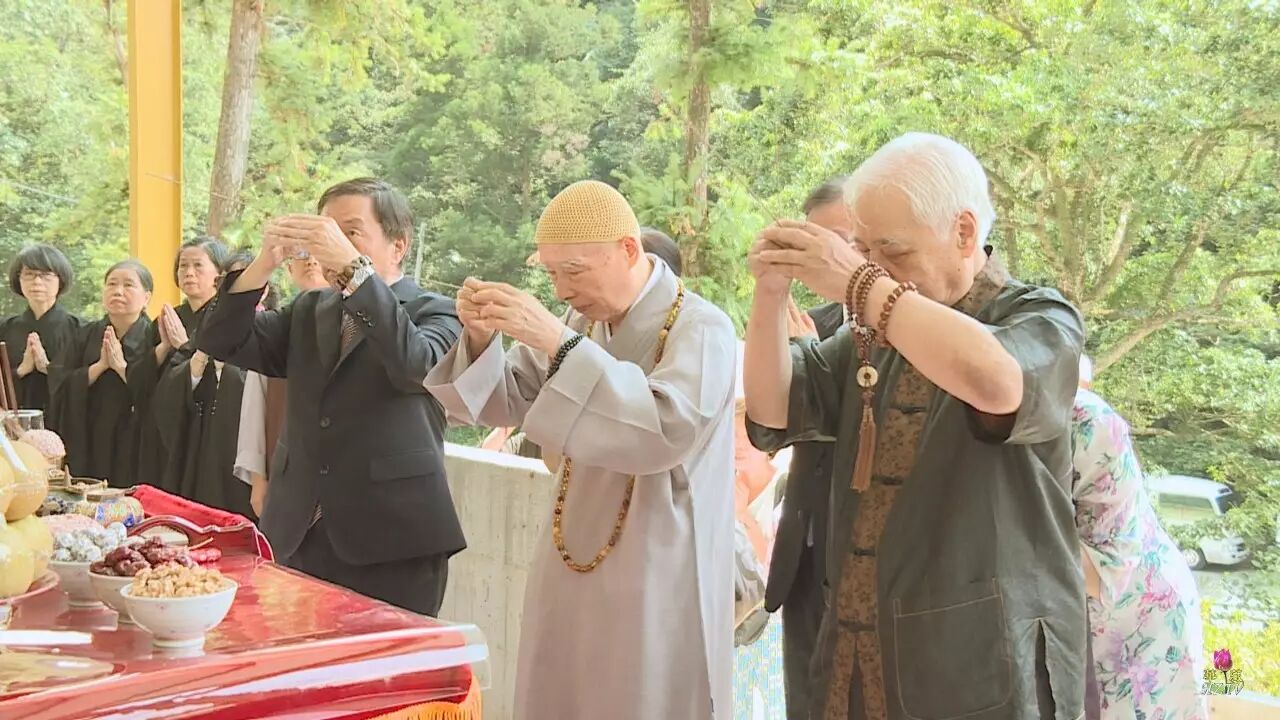 jingkong老和尚莅临平溪华藏卫视阿弥陀佛园区 2017年8月12日-图片4
