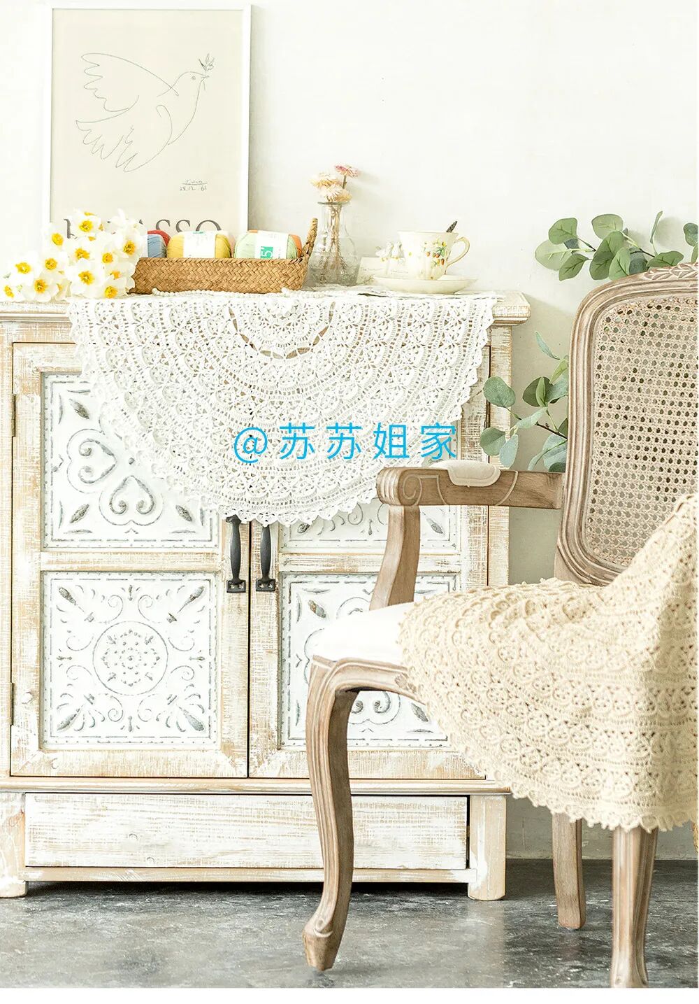 No 1093 钩针 世界风 系列 透花蕾丝垫 苏苏姐家 微信公众号文章