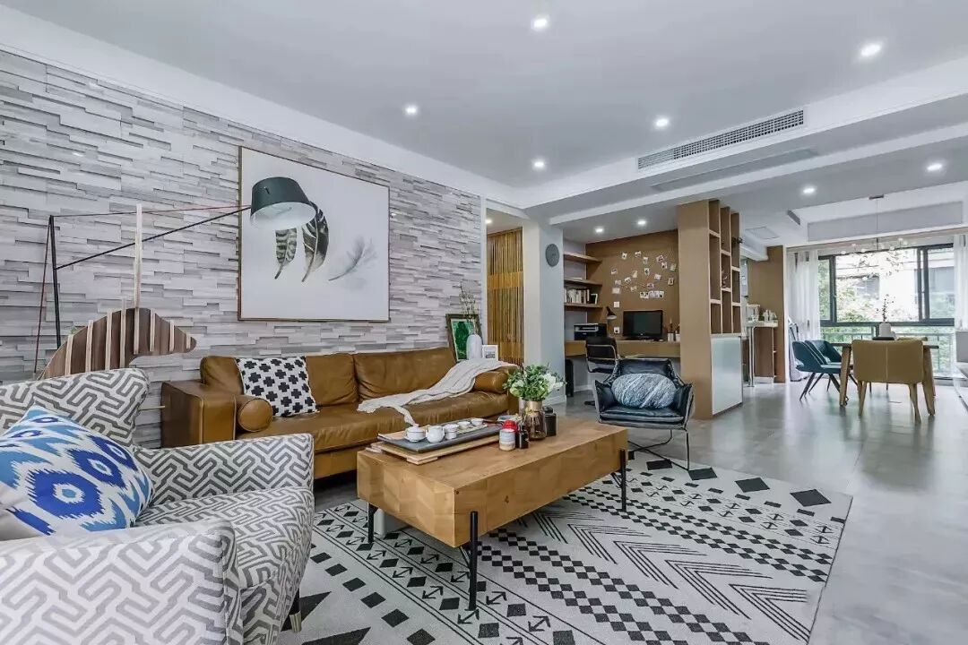 120㎡挤出4间房，过道改书房还有独立衣帽间，简洁上档次！