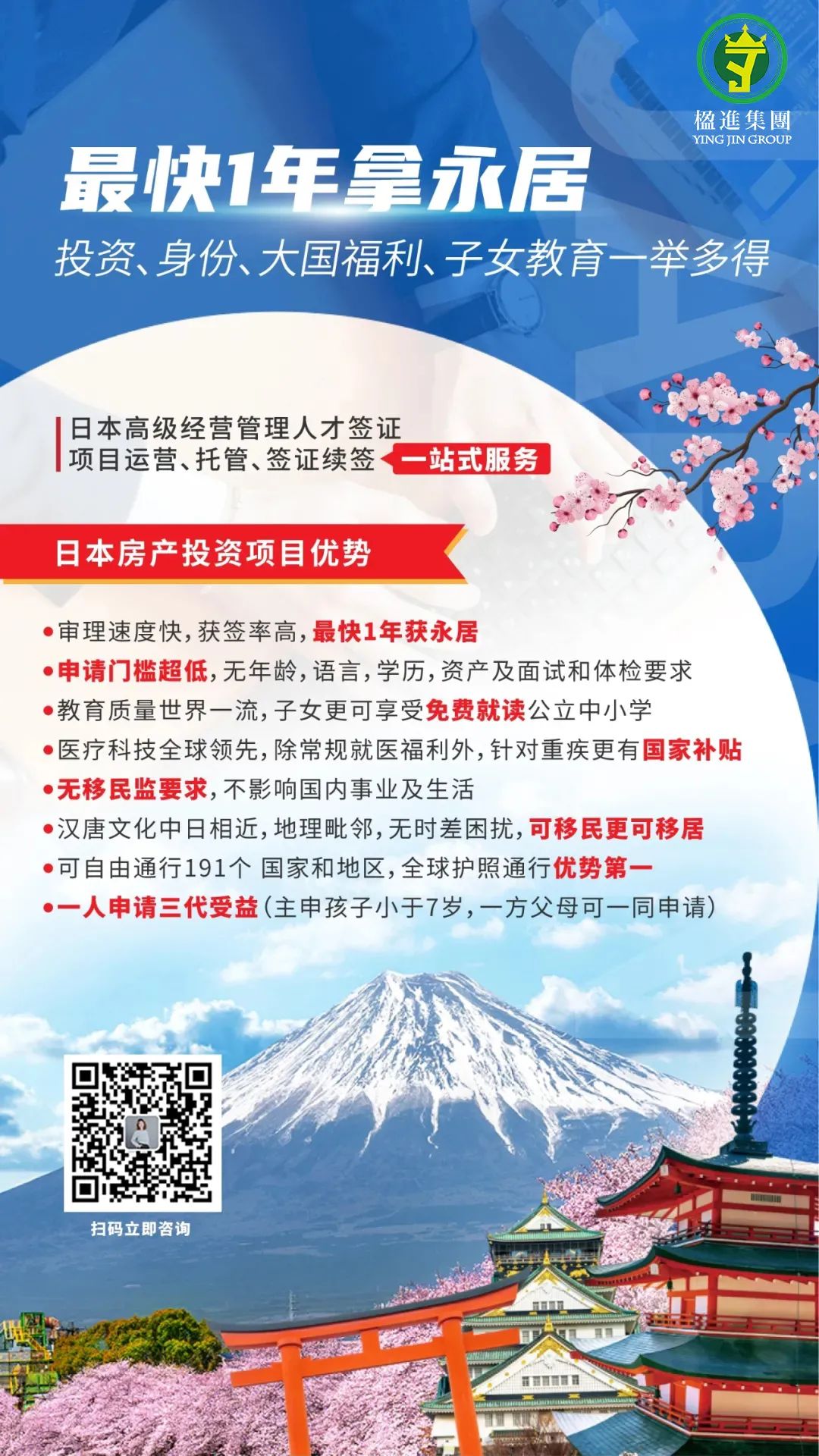 如何最快1年拿到日本永住？详解“高级人才”类经营管理签证打分表要求