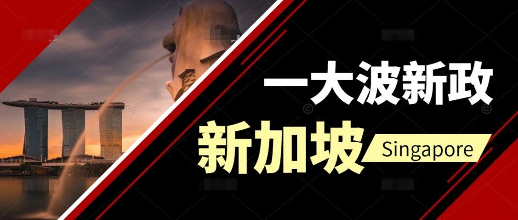 2023年新加坡一大波新政实施，事关准证、消费、学费……