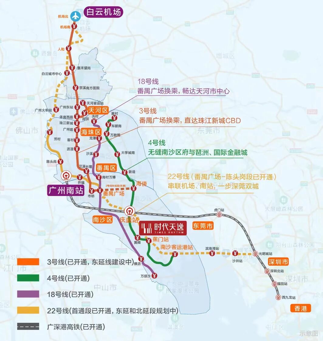 时代天逸怎么样？4号线地铁口、南沙销冠，能买吗？